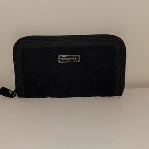 Vera bradley black wallet